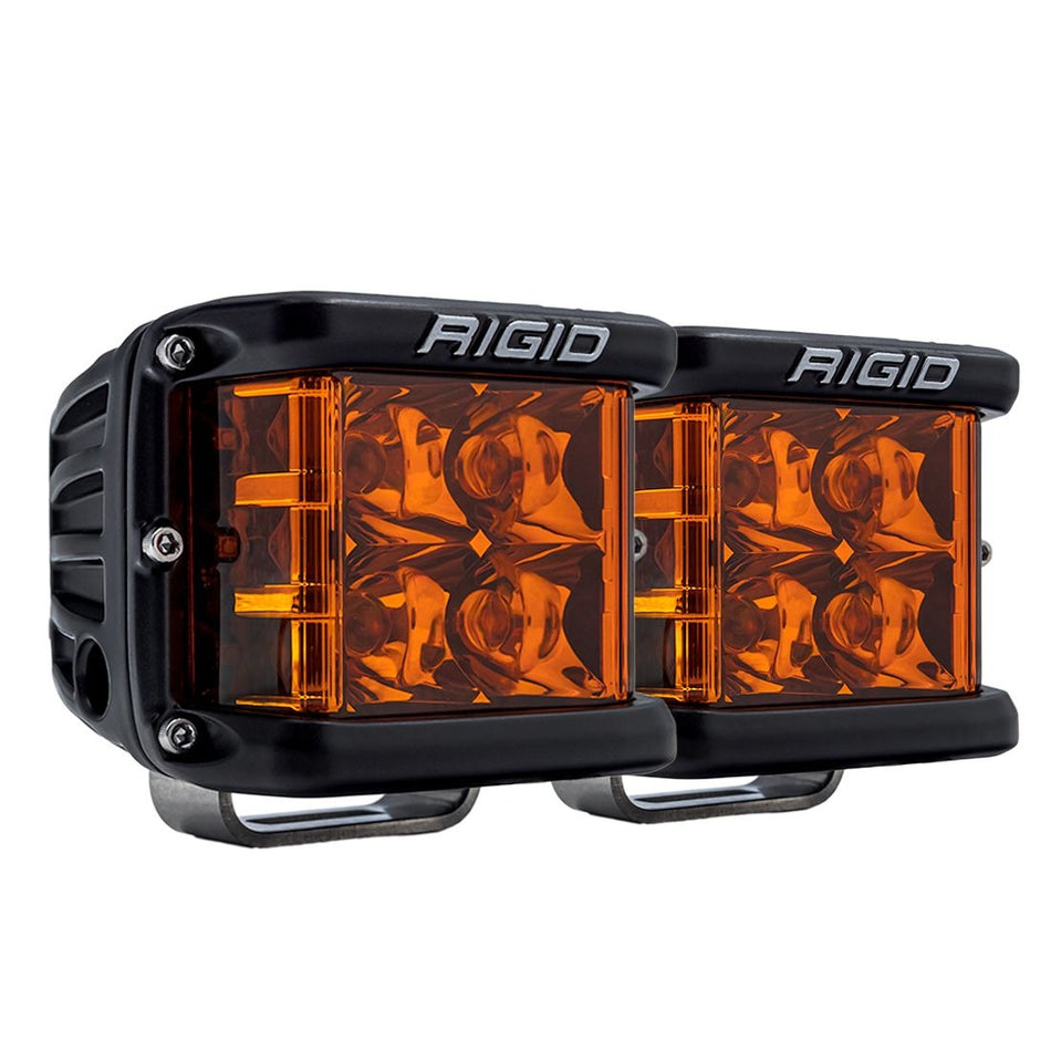 RIGID Industries - D-SS Spot Lens - Amber, 9-36V, IP68 — Quality Boat Parts