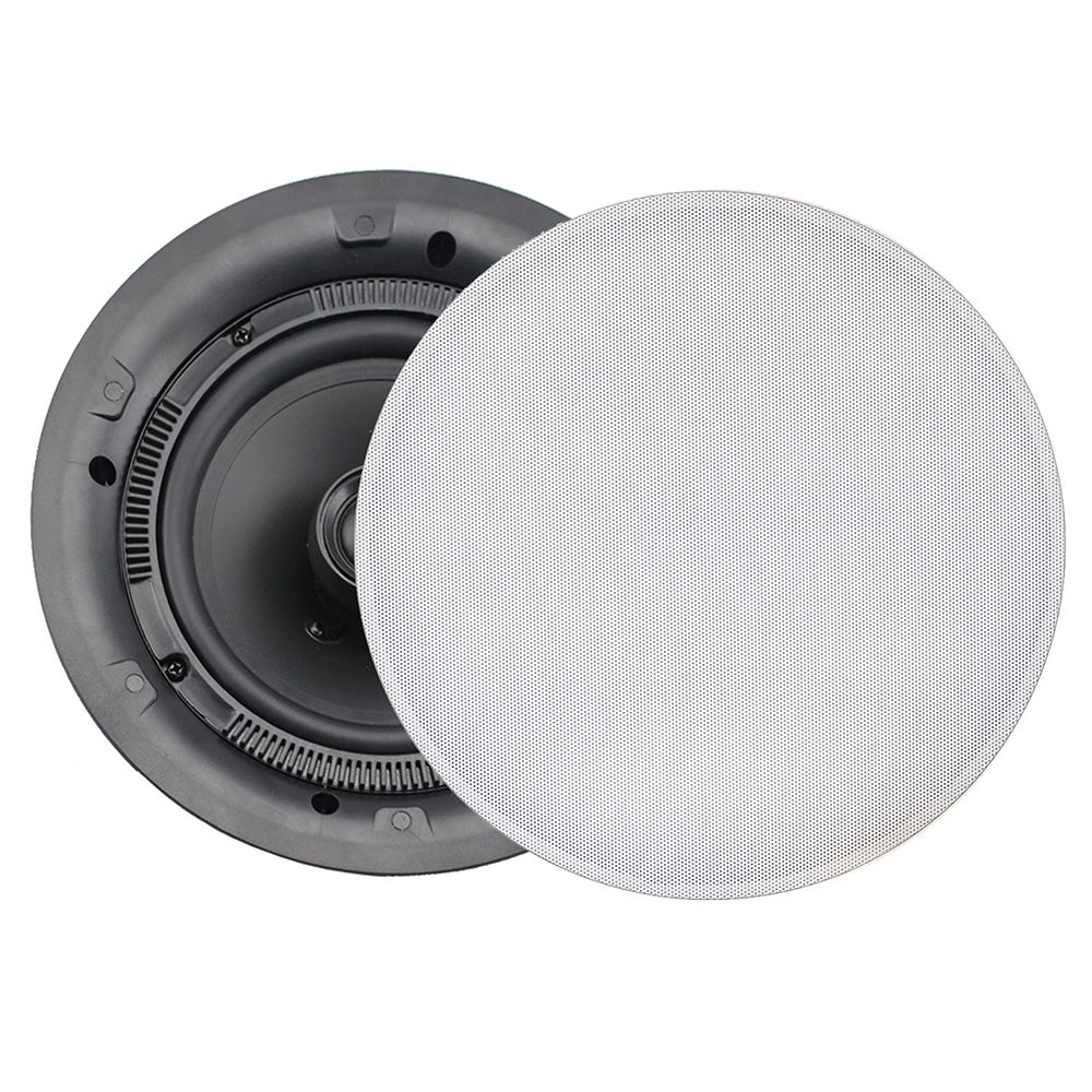 Fusion - MS-CL602 Flush Mount Interior Ceiling Speakers (Pair) White — Quality Boat Parts