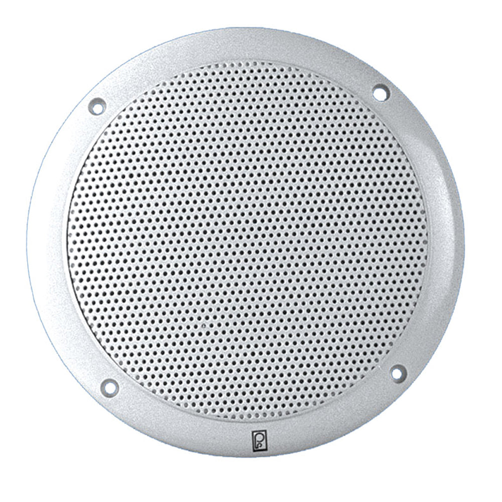 Poly-Planar - MA-4056 6" 80 Watt Speakers - White — Quality Boat Parts