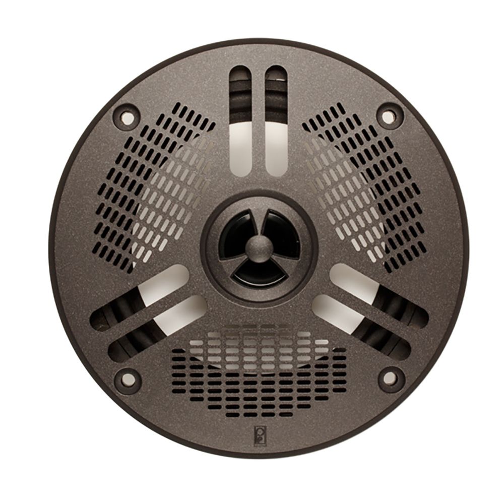 Poly-Planar - MA-4052LG1 5" 60 Watt LED Self Draining Spa Speaker - Dark Grey — Quality Boat Parts