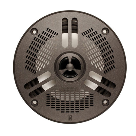 Poly-Planar - MA-4052LG1 5" 60 Watt LED Self Draining Spa Speaker - Dark Grey — Quality Boat Parts