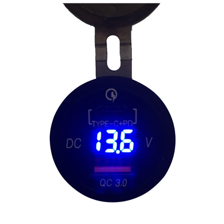 Poly-Planar - Panel Mount USB Charging Ports - 12V — Quality Boat Parts