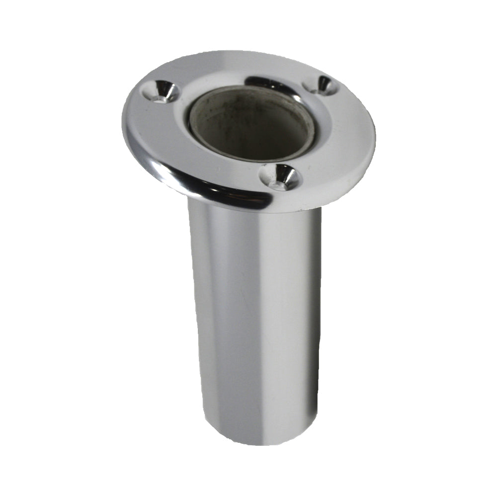 TACO - Flush Mount Rod Holder 10 - Deluxe Anodized Finish — Quality Boat Parts