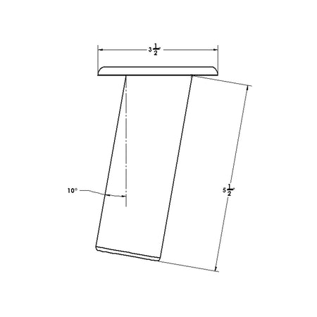 TACO - Flush Mount Rod Holder 10 - Deluxe Anodized Finish — Quality Boat Parts