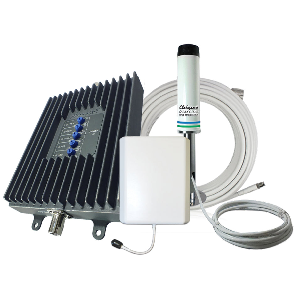 Shakespeare - Super Halo Cell Booster - AT&T, T-Mobile, Verizon - 2G, 3G & 4G — Quality Boat Parts