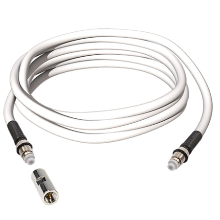 Shakespeare - 4078-20-ER 20' Extension Cable Kit for VHF, AIS, CB Antenna w/RG-8x & Easy Route FME Mini-End — Quality Boat Parts