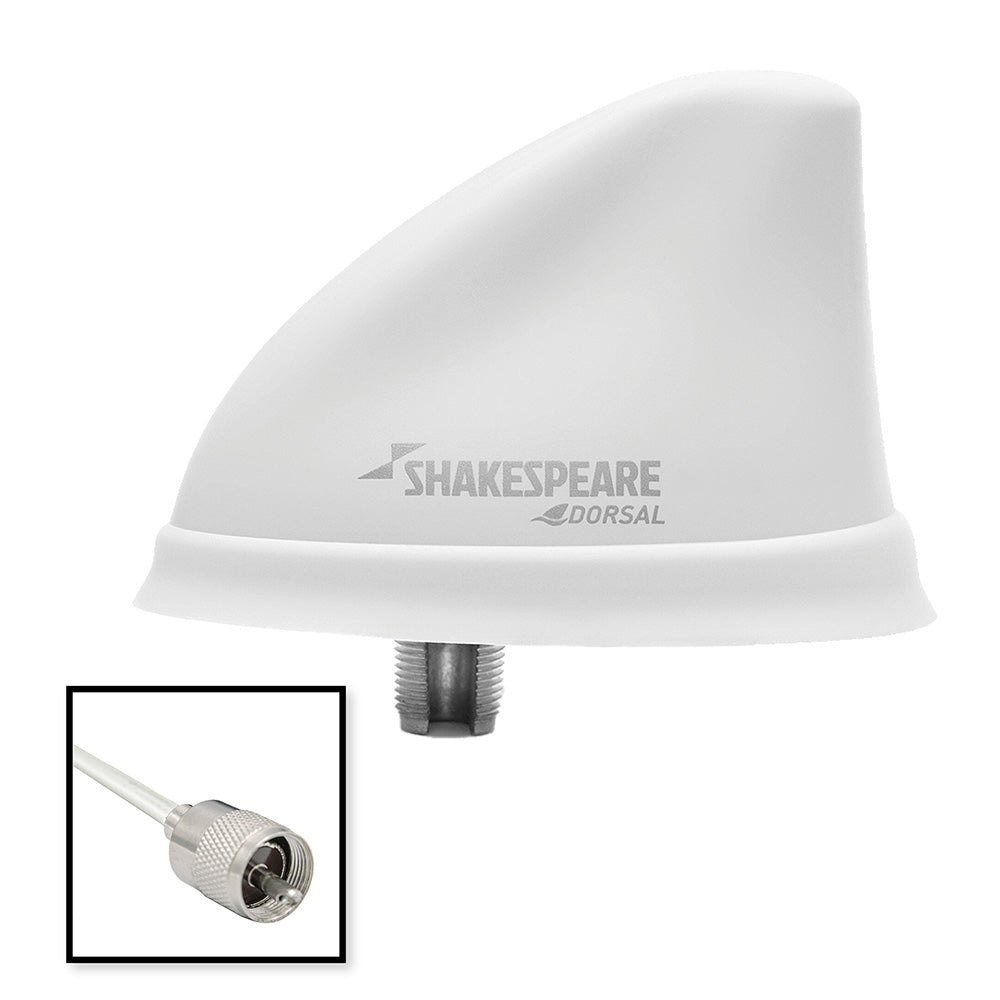 Shakespeare - Dorsal Antenna Low Profile 26' RGB Cable with PL-259 — Quality Boat Parts