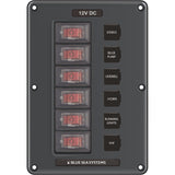 Blue Sea Systems - Circuit Breaker Switch Panel - Gray, 12V, 15A — Quality Boat Parts