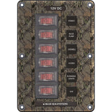 Blue Sea Systems - Circuit Breaker Switch Panel - Gray, 12V, 15A — Quality Boat Parts