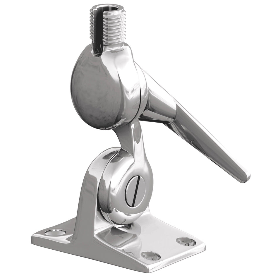 Shakespeare - 5187 Stainless Steel Ratchet Mount — Quality Boat Parts
