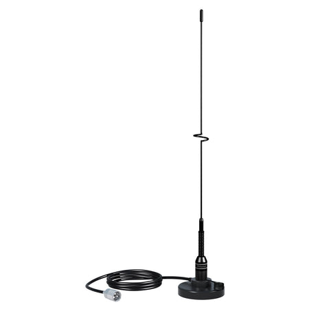 Shakespeare - VHF 19" 5218 Black SS Whip Antenna - Magnetic Mount — Quality Boat Parts