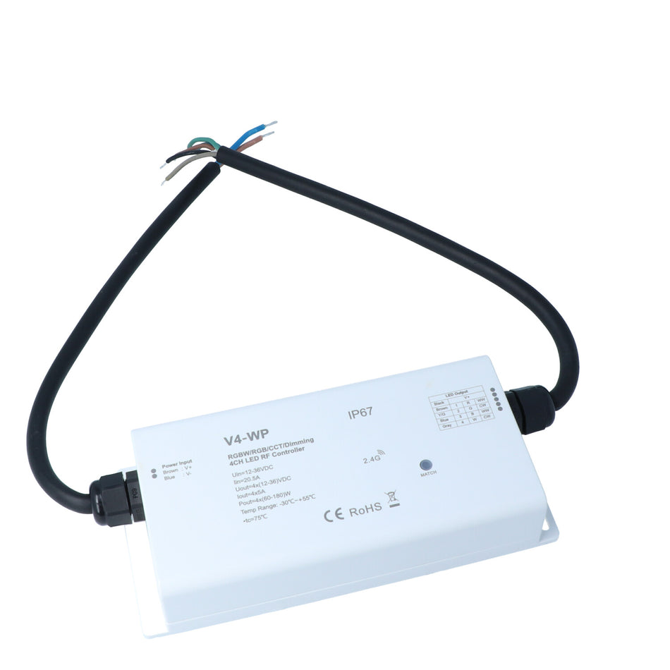 Apollo - RGB/RGBW Receiver - 4 Channel, 5A, IP68 — Quality Boat Parts