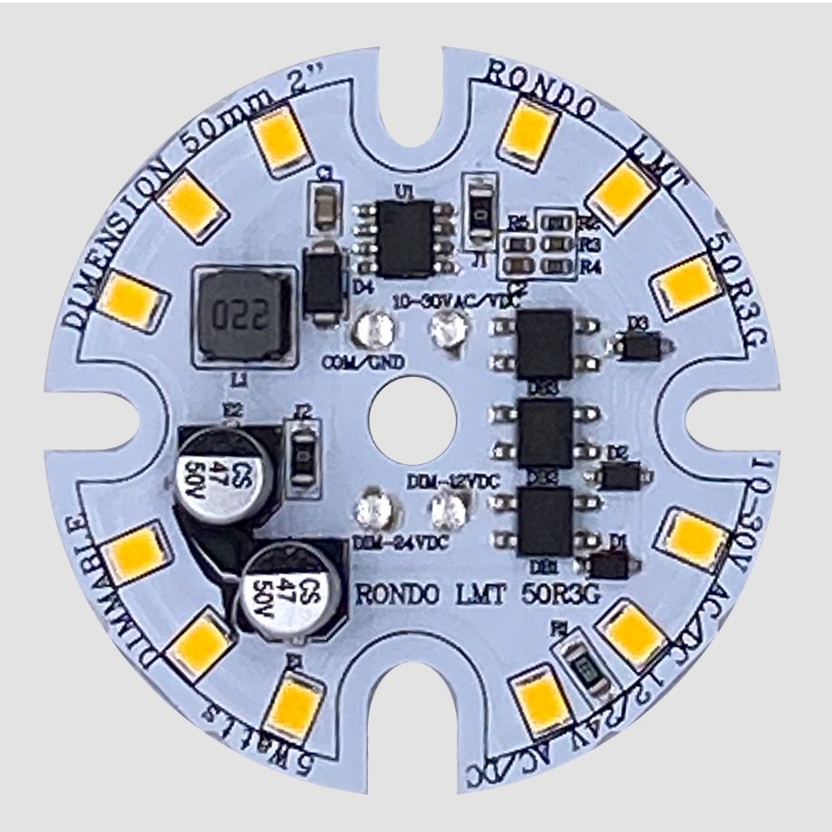 Apollo - Rondo LMT-50R3G - Custom Voltage 2 inch Board - 12V AC/DC - 24V AC/DC OR 10-30V DC — Quality Boat Parts