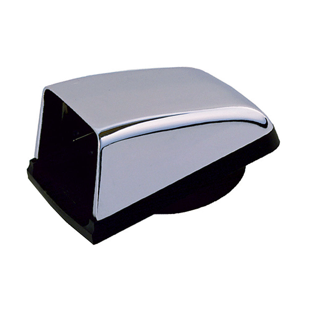 Perko - Chromalex Cowl Vent - 3" Duct - Chrome Plated Zinc — Quality Boat Parts