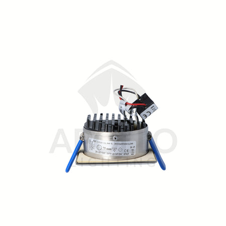 Cantalupi - Ocean 75MM LED Downlight - 10W, 3000K, Warm White, 10-30V (D3-OCEAN-L1030-SA-SS-23-0000) — Quality Boat Parts