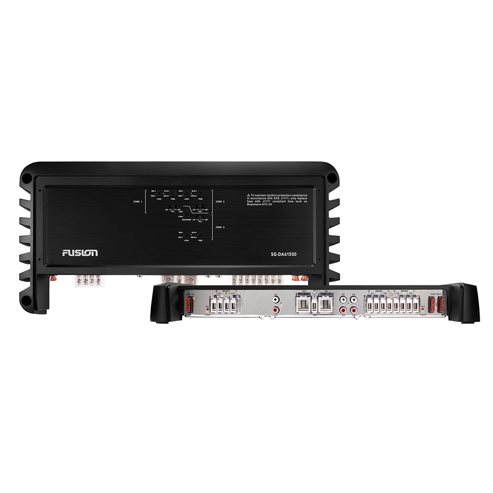 Fusion - SG-24DA61500 Signature Series 1500W - 6 Channel Amplifier - 24V — Quality Boat Parts