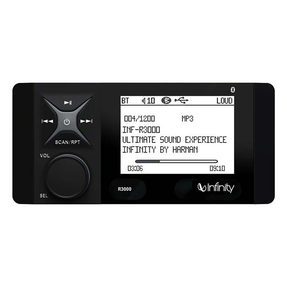 Infinity - R3000 Stereo Receiver AM/FM/BT — Quality Boat Parts