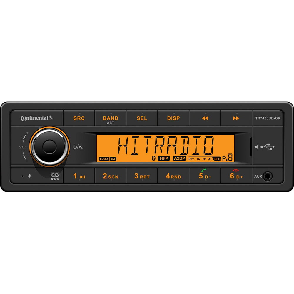 Continental - Stereo w/AM/FM/BT/USB - 24V — Quality Boat Parts
