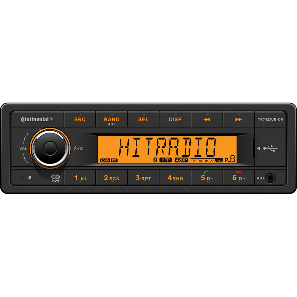 Continental - Stereo w/AM/FM/BT/USB - 24V — Quality Boat Parts