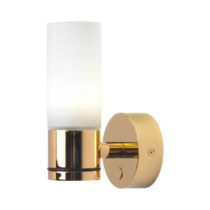 Imtra - Sylt Wall Light - Gold, White Glass, Warm White, 3000K (ILPB21112009) — Quality Boat Parts