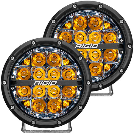 RIGID Industries - 360-Series - Off-Road, Black Housing — Quality Boat Parts