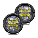 RIGID Industries - 360-Series - Off-Road, Black Housing — Quality Boat Parts