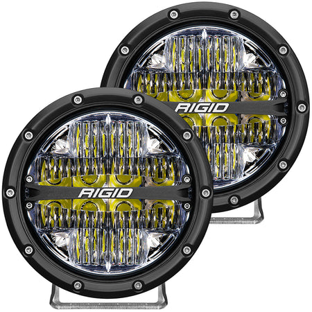 RIGID Industries - 360-Series - Off-Road, Black Housing — Quality Boat Parts