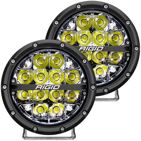 RIGID Industries - 360-Series - Off-Road, Black Housing — Quality Boat Parts