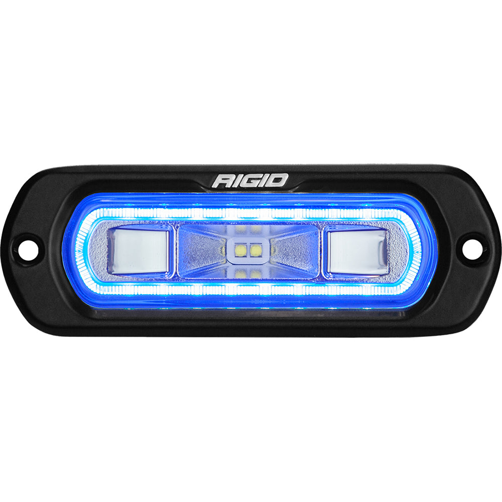 RIGID Industries - SR-L Series Marine Spreader - Black Housing, 9-36V — Quality Boat Parts