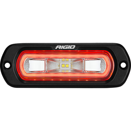 RIGID Industries - SR-L Series Marine Spreader - Black Housing, 9-36V — Quality Boat Parts
