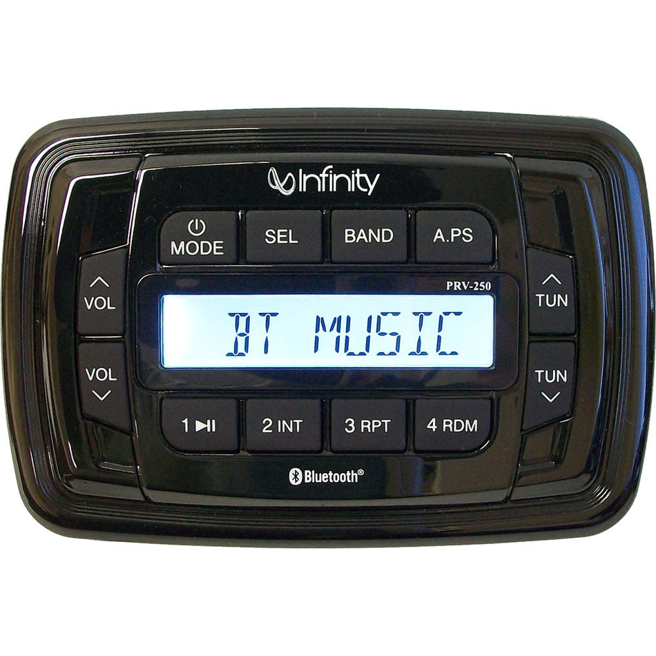 Infinity - PRV250 AM/FM/BT Stereo Receiver — Quality Boat Parts