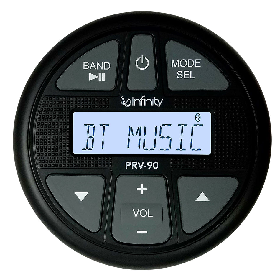 Infinity - PRV90 AM/FM/BT/USB Gauge Style Stereo — Quality Boat Parts