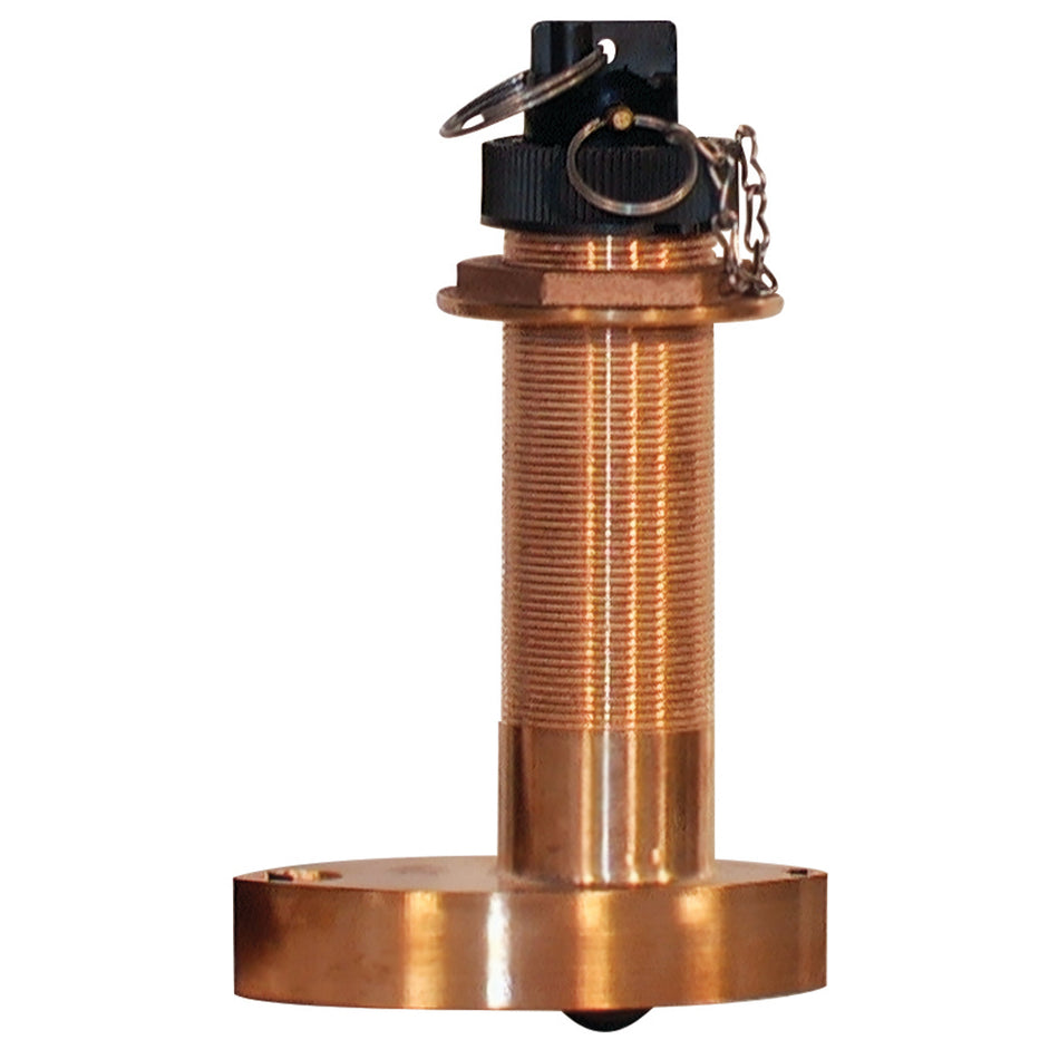 Furuno - 525ST-MSD7 Bronze Thru-Hull Multisensor with 7" Stem, 600W, 10-Pin — Quality Boat Parts