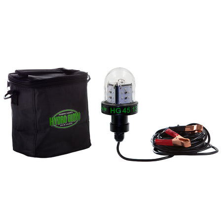 Hydro Glow - HG45 45W/12V Deep Water LED Fish Light - Green Globe Style — Quality Boat Parts