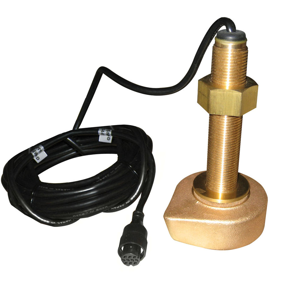 Furuno - Bronze Thru-Hull Transducer, 600w (10-Pin) — Quality Boat Parts