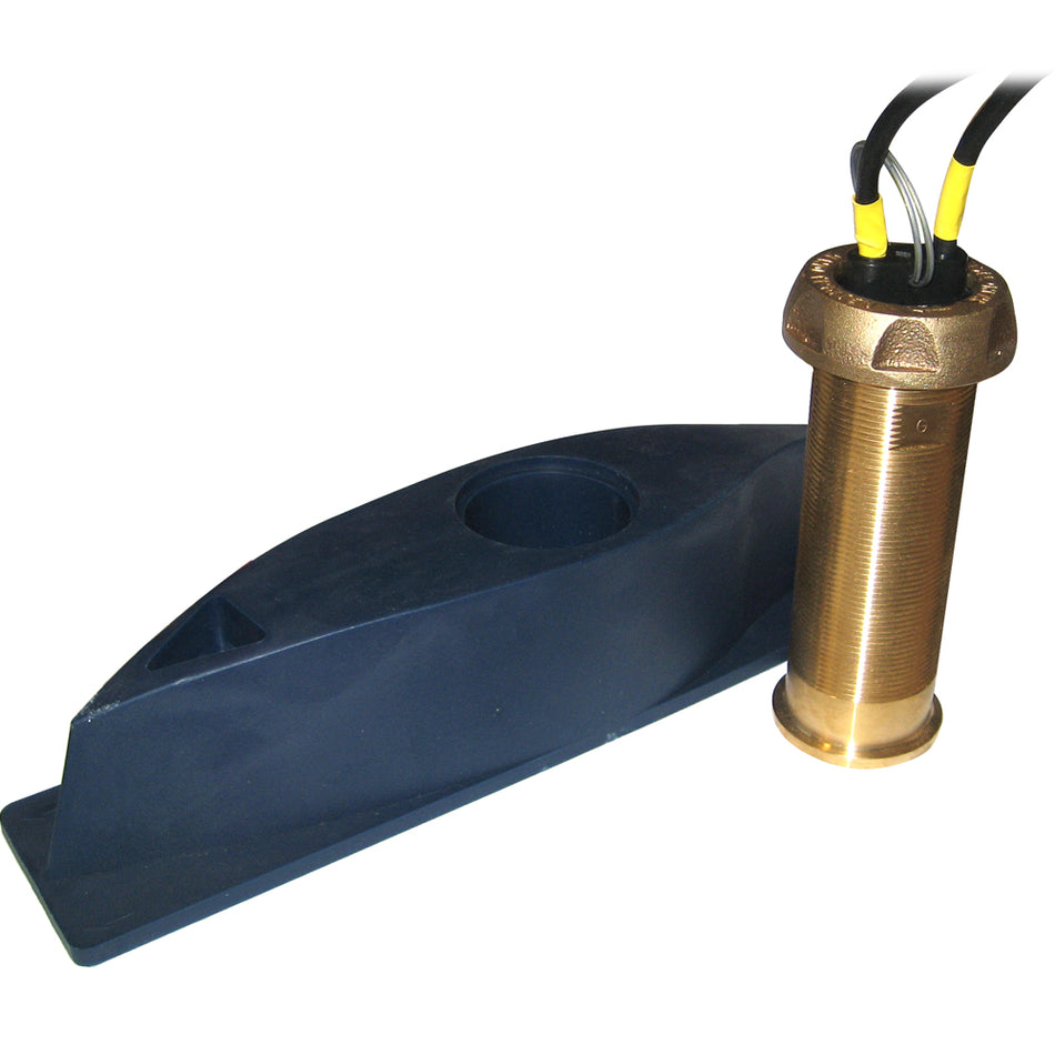 Furuno - 235DHT-LMSE Bronze Thru-Hull, Digital Depth & High-Precision Temp Sensor, 7" Stem & High Speed Block (7-Pin) — Quality Boat Parts
