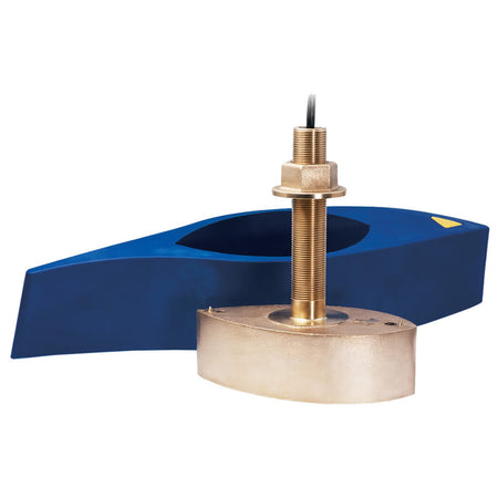 Furuno - 526T-HDD Bronze Broadband Thru-Hull Transducer with Temp, Built-In Diplexer & Hi-Speed Fairing Block 1kW (10-Pin) — Quality Boat Parts