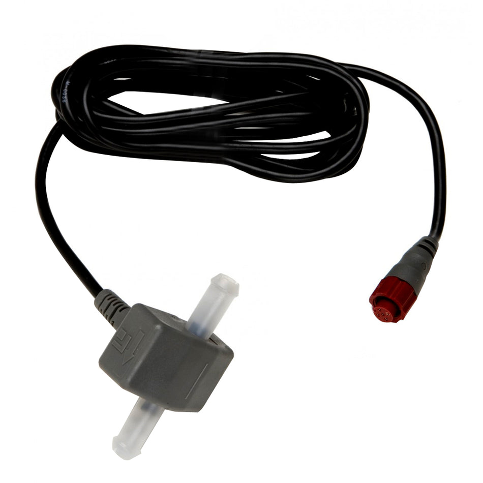 Lowrance - Fuel Flow Sensor with 10' Cable & T-Connector — Quality Boat Parts