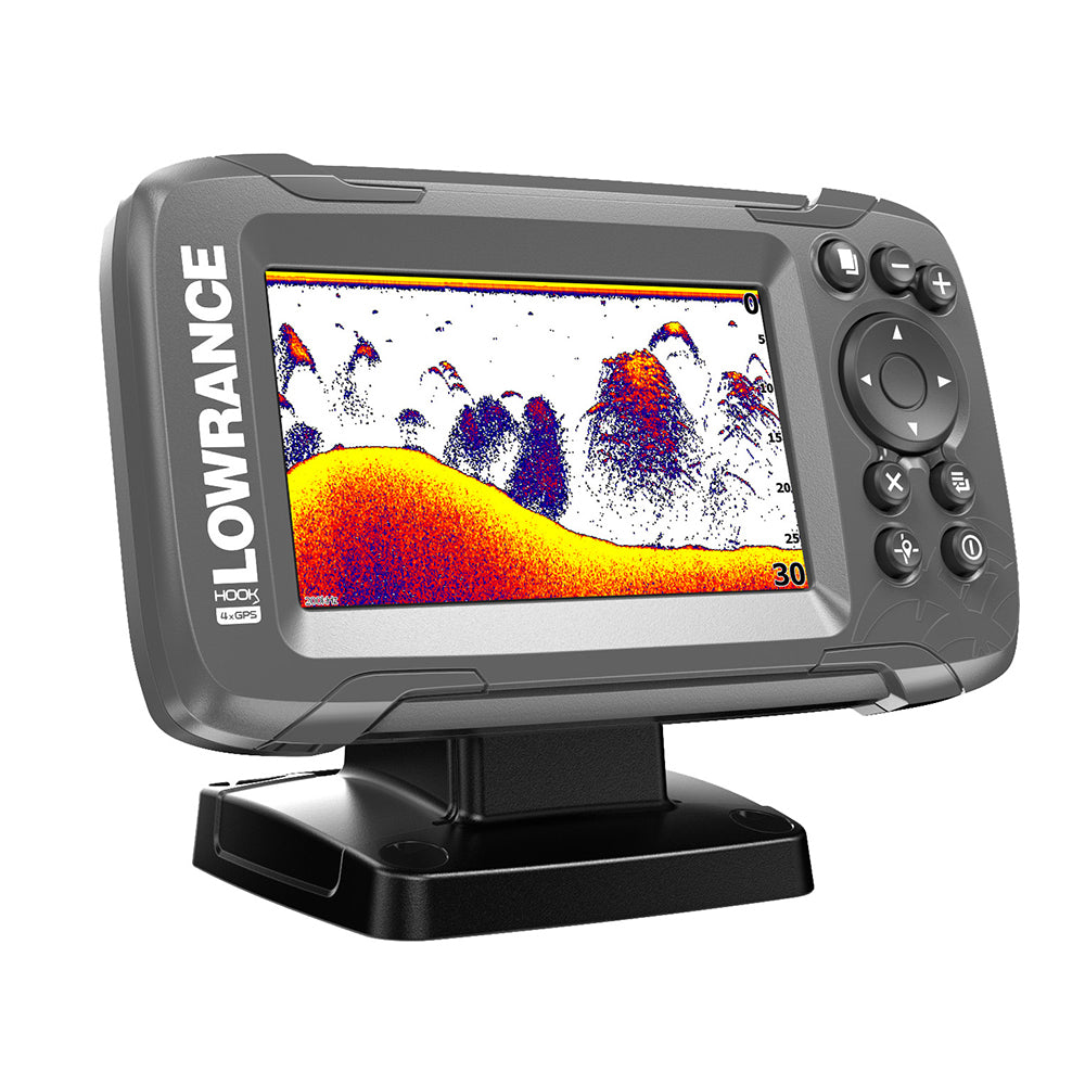 Lowrance - HOOK²-4X 4" Fishfinder All Season Pack — Quality Boat Parts