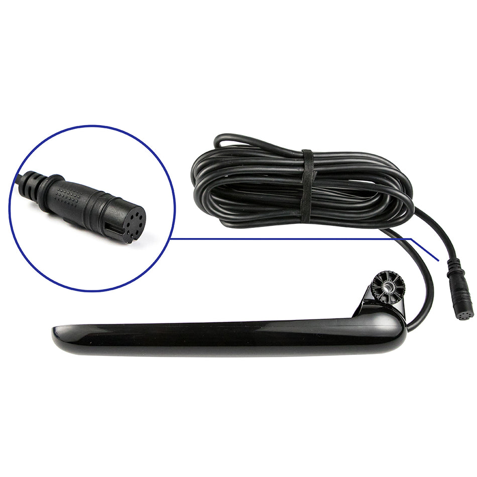 Lowrance - TripleShot Skimmer Transom Mount Transducer — Quality Boat Parts