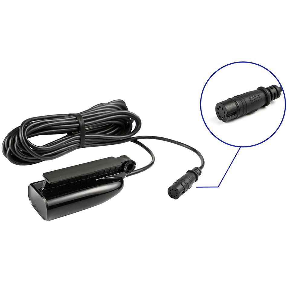 Lowrance - SplitShot Skimmer Transom Mount Transducer — Quality Boat Parts