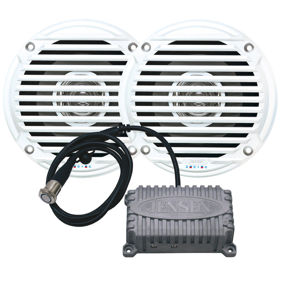 JENSEN - CPM50 Bluetooth Package, Amplifier & 5" Speakers — Quality Boat Parts