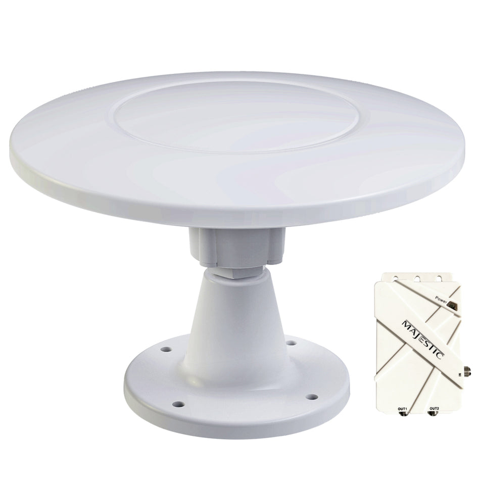 Majestic - UFO X Ultra High Gain 30dB Digital TV Antenna, 12V — Quality Boat Parts