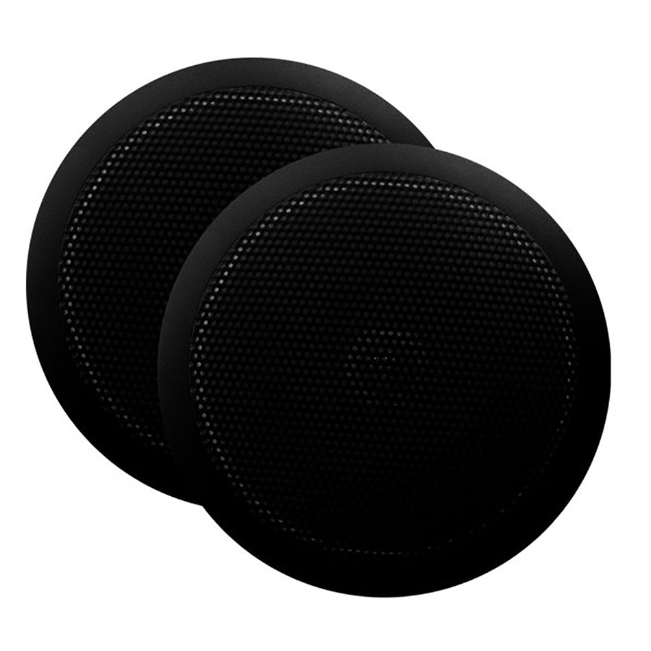 Majestic - Ultra Slim 6" Marine Speaker, 30W, Pair, Black — Quality Boat Parts