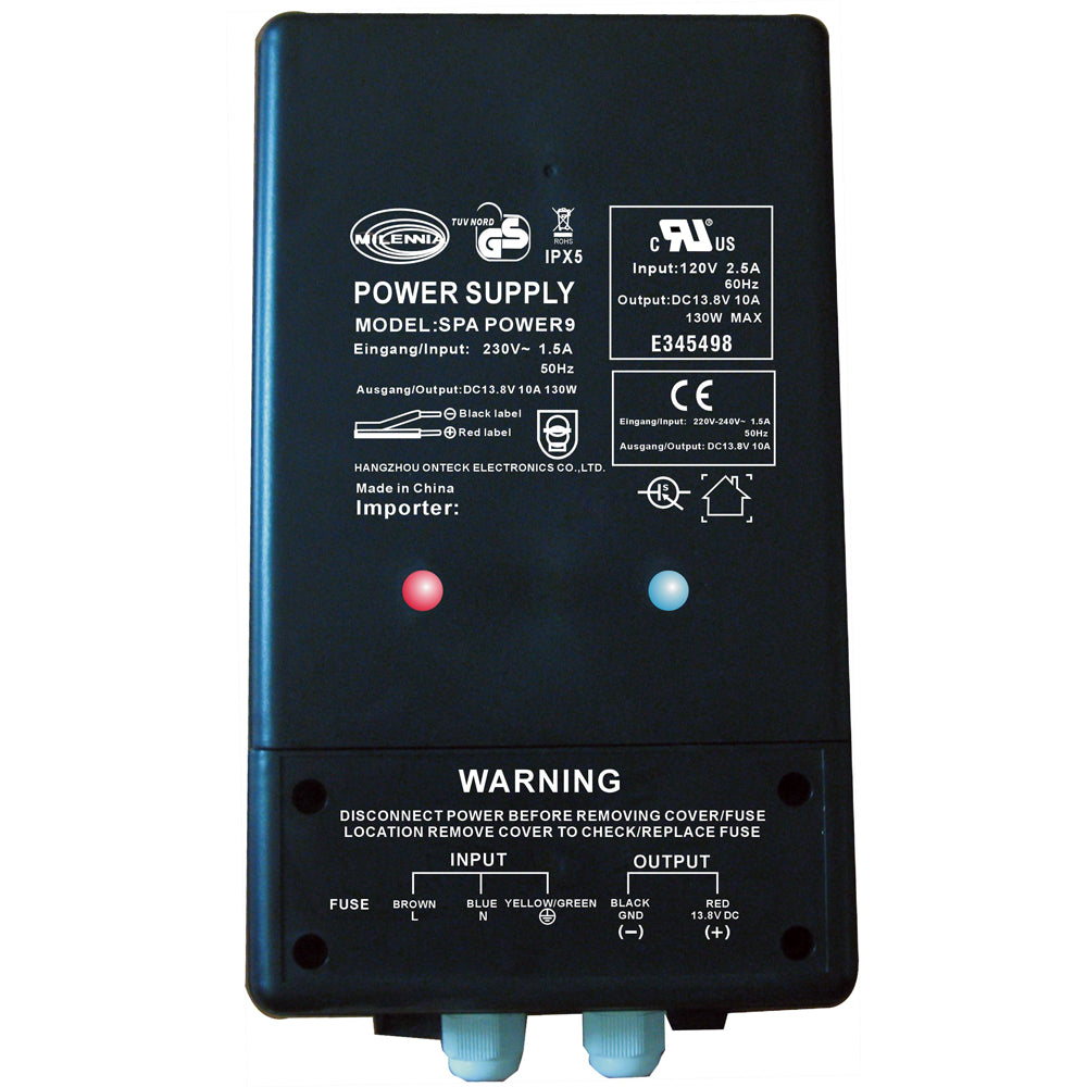 Milennia - SPAPOWER9 Water Resistant Power Supply — Quality Boat Parts