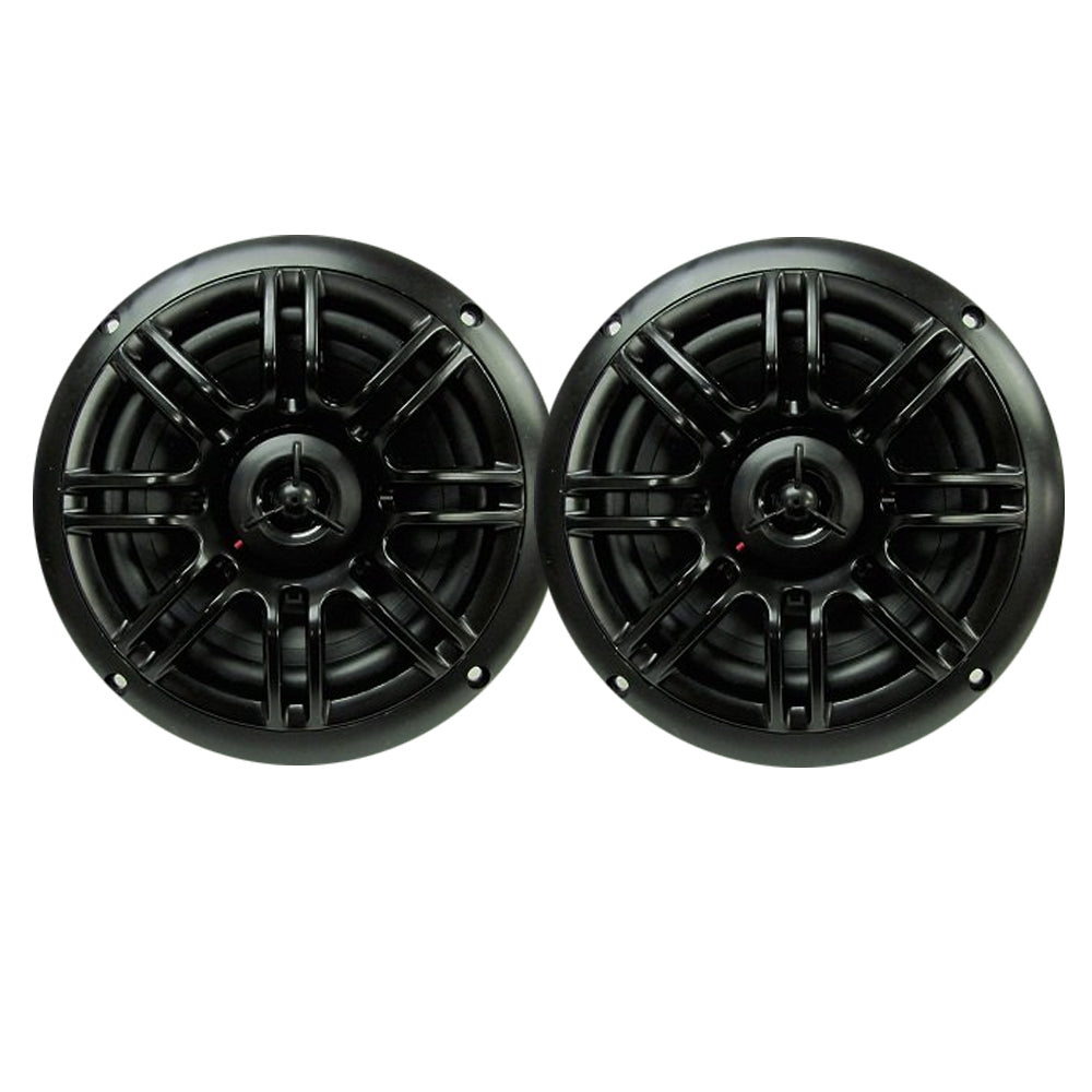 Milennia - 6.5" SPK652S Speakers - 150W, Black — Quality Boat Parts