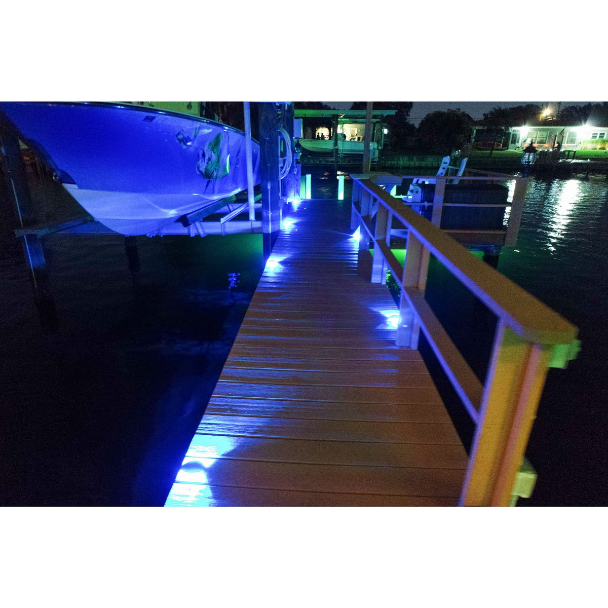320 Watts Apollo Dock Lighting System - POCO Command Center - Blue/White — Quality Boat Parts