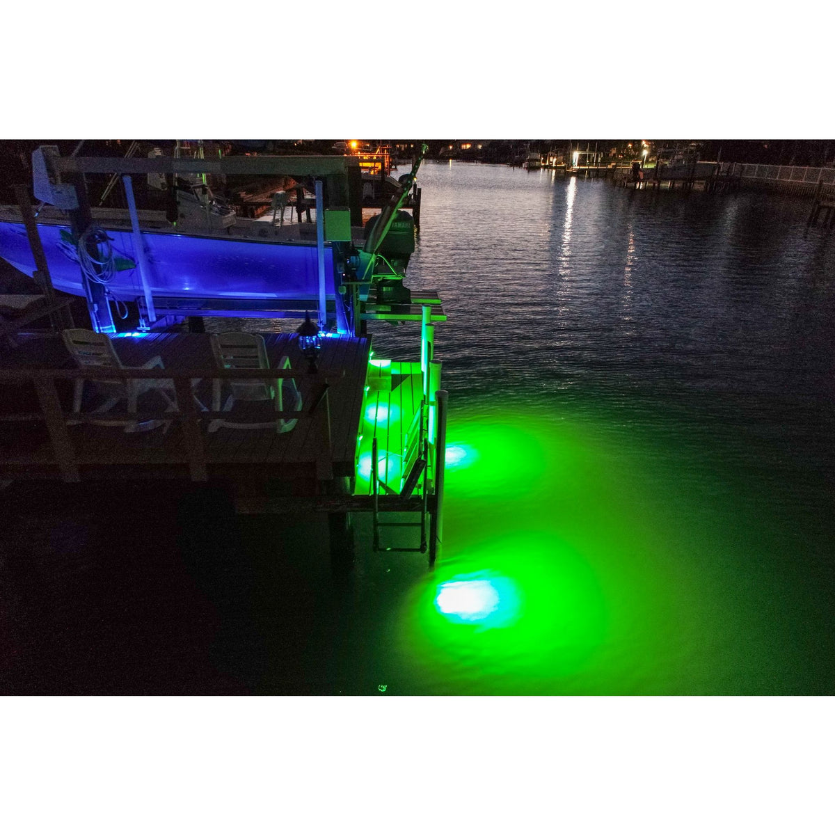 320 Watts Apollo Dock Lighting System - POCO Command Center - Blue/White — Quality Boat Parts