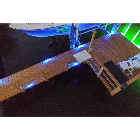320 Watts Apollo Dock Lighting System - POCO Command Center - Blue/White — Quality Boat Parts