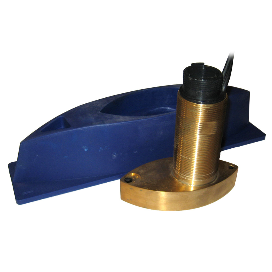 Furuno - 526ST-MSC Bronze Thru-Hull Multisensor with High-Speed Fairing Block, 600w (8-Pin) — Quality Boat Parts